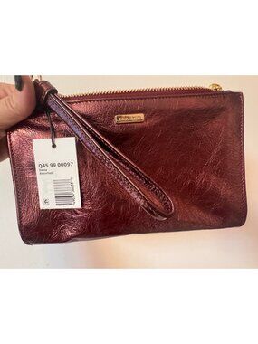 Brahmin Daisy Large Zip Wristlet | NWT | Rare Color